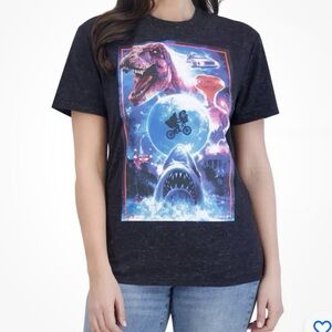 NWT,Universal studios,E.T.,Jurassic park,back to the future,jaws t-shirt S